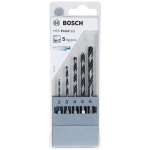 Spiraalpuuride komplekt Bosch HSS PointTeQ, 5 tk.