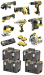 Dewalt juhtmeta t&ouml;&ouml;riistakomplekt DCK865P4T-QW, 18V
