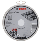 L&otilde;ikeketas terasele Bosch, Inox Rapido WA 60 T BF, 115 mm, 10 tk.