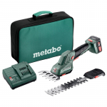 Metabo PowerMaxx SGS 12 Q (601608500) akuharja ja murutrimmeri komplekt, 12 V, 1 x 2 Ah, laadija + kott
