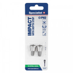 Antg. ''Specialist+'' PH2 25 mm s&uuml;gavuse piirajaga 2 tk.