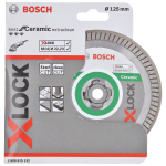 Teemantl&otilde;ikeketas k&otilde;vakeraamikale Bosch Best X-Lock, 125 x 22,23 x 1,4 mm, 1 tk.