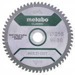 L&otilde;ikeketas Metabo ''multi cut - classic'', 216x30, Z60 FZ/TZ, 5&deg;neg. (628066000), 1 tk.