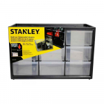 Stanley kruvi- ja tarvikukarp (1-93-978), 9 sektsiooni