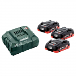 Metabo ASC30 laadija ja akupakk 3 x 4,0 Ah (685132000), 18 V