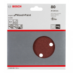 Bosch lihvpaber C430, 150 mm, 80 grit, 5 tk.