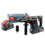 Akutrell Bosch GBH 18V-26 F komplekt, 18 V, 2 x 5 Ah, laadija + &uuml;mbris
