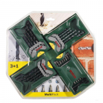 Puuride ja otsikute komplekt Bosch 3 Plus 1 Mini X-Line Set