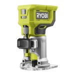 Ryobi juhtmeta ruuter RTR18-0, 18 V (ilma aku ja laadijata)