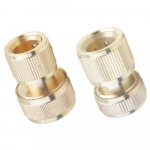 Messingist pistik STOP-mehhanismiga. 1/2''