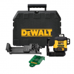 Tase Dewalt DCLE34031N-XJ, 360 &deg;, roheline