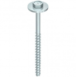 Heco kuuskantkruvid seibiga, MULTI-MONTI-plus S 12 x 200, A2K, 25 tk.