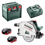 Aku lauasaag Metabo KT 18 LTX 66 BL (601866810) komplekt, 18 V, 2 x 8 Ah, laadija + &uuml;mbris