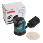 Juhtmeta orbitaallihv Makita DBO180Z, 18 V, 125 mm (ilma aku ja laadijata)