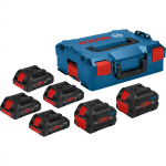Akukomplekt Bosch L-Boxx - 4 x ProCore 18V 4,0 ah aku + 2 x ProCore 8,0 ah