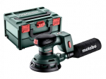 Juhtmeta orbitaallihvmasin Metabo SXA 18 LTX 125 BL 18 V &Oslash;125 mm (ilma aku ja laadijata koos metaBOX 215-ga)