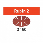 Festool lihvpaber Rubin 2 STF D150/48 P120 RU2/50 (50 tk.)