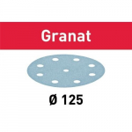 Festooli lihvpaber STF D125/8 P60 GR/50 Granat (50 tk.)