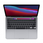 Macbook Pro 13" 2020 Apple M1 8-core CPU, 8-core GPU 8GB/256GB/Space Gray/ARABIC A