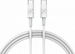 Kabel USB Maxximus USB-C - USB-C 1 m White