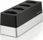 SENNHEISER CHG 4N EU, 4-WAY CHARGER FOR SL HANDHELD AND SL BODY PACK, IPV4/6 NETWORKCOMPATIBLE, INCLUDES POWER PACK