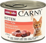 ANIMONDA Carny Kitten Beef with turkey - wet cat food - 200g