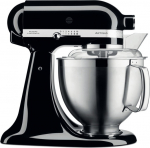KitchenAid Artisan Premium 5KSM185PSEOB Kitchen machine 4.8liter 300W Sort onyx