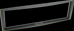2GO ACV 1-DIN Asennuspaneeli Renault Megane / Modus / Clio Musta 100615