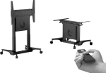 Multibrackets M Motorized Touch Tilt & Table 100 kg Max | Justerbar 722mm 1488mm | VESA 75x75-800x600 | Max 100kg | Svart