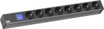 Bachmann PDU 19" 1HE BlueNET500 8 x Earthing contact with power measurement (Display)
