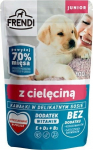 FRENDI Junior Pieces in a delicate sauce with veal - Wet dog food - 100 g