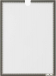 1x5 Durable Document Holder DIN A4 self-adhesive grey 400657