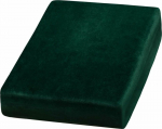 Activeshop Bottle green velvet sheet