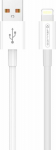 Kabel USB Jellico USB-A - Lightning 1 m White (6974929200831)