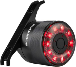 Rockbros Rear bicycle lamp Q1 7 colors LED + kabel USB-C - USB-A - czarna