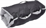 Homea BICOLORE Travel Dog Mat, 80 x 50 cm, kolor czarny + szary