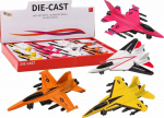 LEANToys Fighter Jet Z Metal Friction Drive