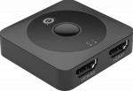 CONCEPTRONIC Switch 2-Port Bidir. 2xHDMI2.0 Bu/Bu schwarz