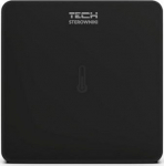 Wireless temperature sensor black C-8R Tech Sterowniki