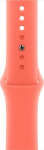 Apple - Band for smart watch - 46mm - size S/M - orange red