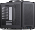 Jonsbo C6 MAX PC-Geh&auml;use, Mini-housing, Micro-ATX, Tempered Glass - schwarz