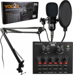 DNA Professional DNA YOU2B - podcast kit (microphone, audio interface, tripod)