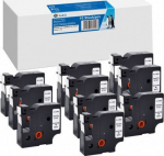 G&G | Ninestar 10x Label tape compatible with Dymo D1/S0720830/45803 - Kompatibel - toner unit