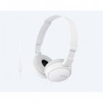 Sony Headphones MDR-ZX110AP White