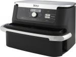 NINJA | Double Air Fryer | AF500EU Foodi FlexDrawer | Power 2470 W | Capacity 10.4 L | Black