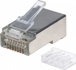 Intellinet RJ45 Modular Plugs, Cat6, STP, 2-prong, for stranded wire, , 15 &micro; gold plated contacts90 pack - Networking - RJ-45 (M)