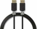 Kabel Nedis Nedis CCBW37014AT20 kabel DisplayPort 2 m Anthracite, Szary
