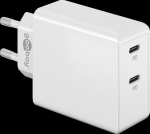 Wentronic Goobay | Dual USB-C PD Fast Charger (36 W) | 61758