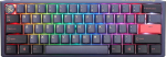 Ducky One 3 Cosmic Blue Mini Gaming Tastatur, RGB LED - MX-Speed Silver