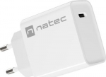 Natec Genesis Natec Ribera 20W USB-C White - Natec Ribera mains charger 20W USB-C White